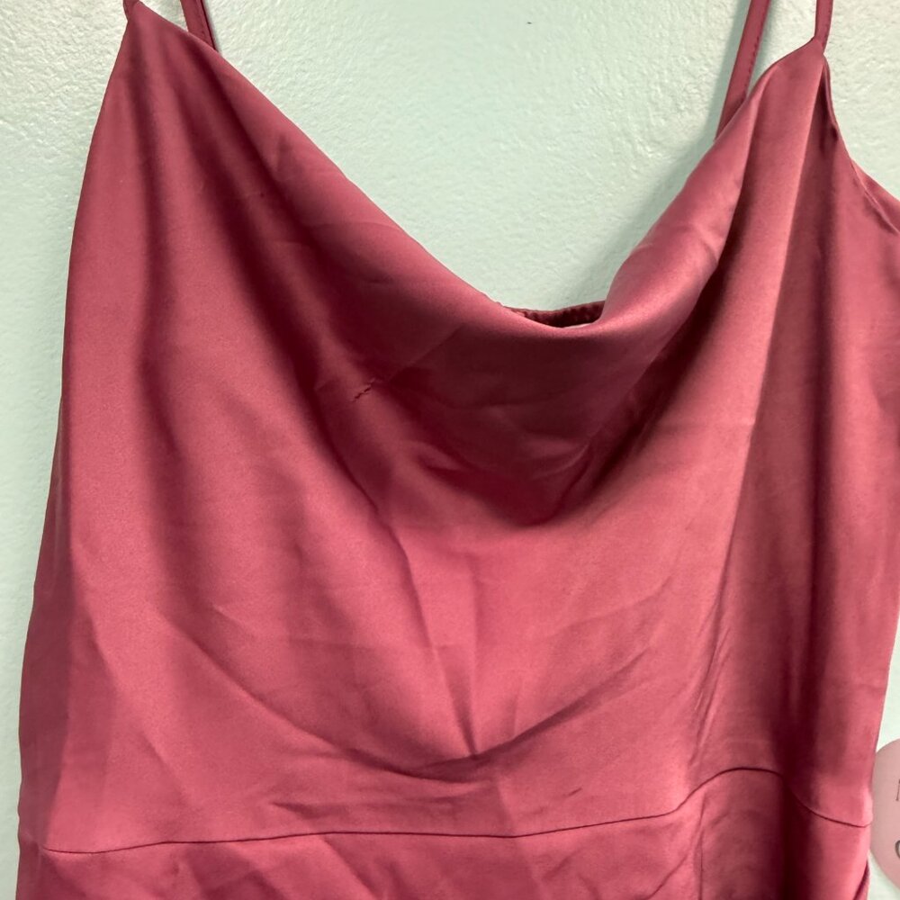 REVOLVE MORE TO COME Adonia Wrap Midi Dress in Pink size xs - Picture 9 of 9